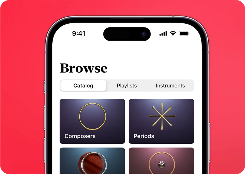 Apple Music Classical Browse