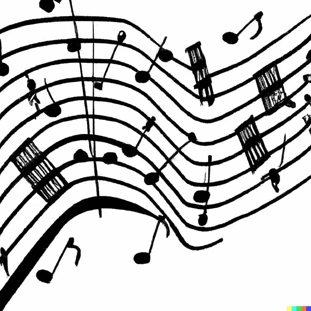 Sheet music - DALL-E - iMusician