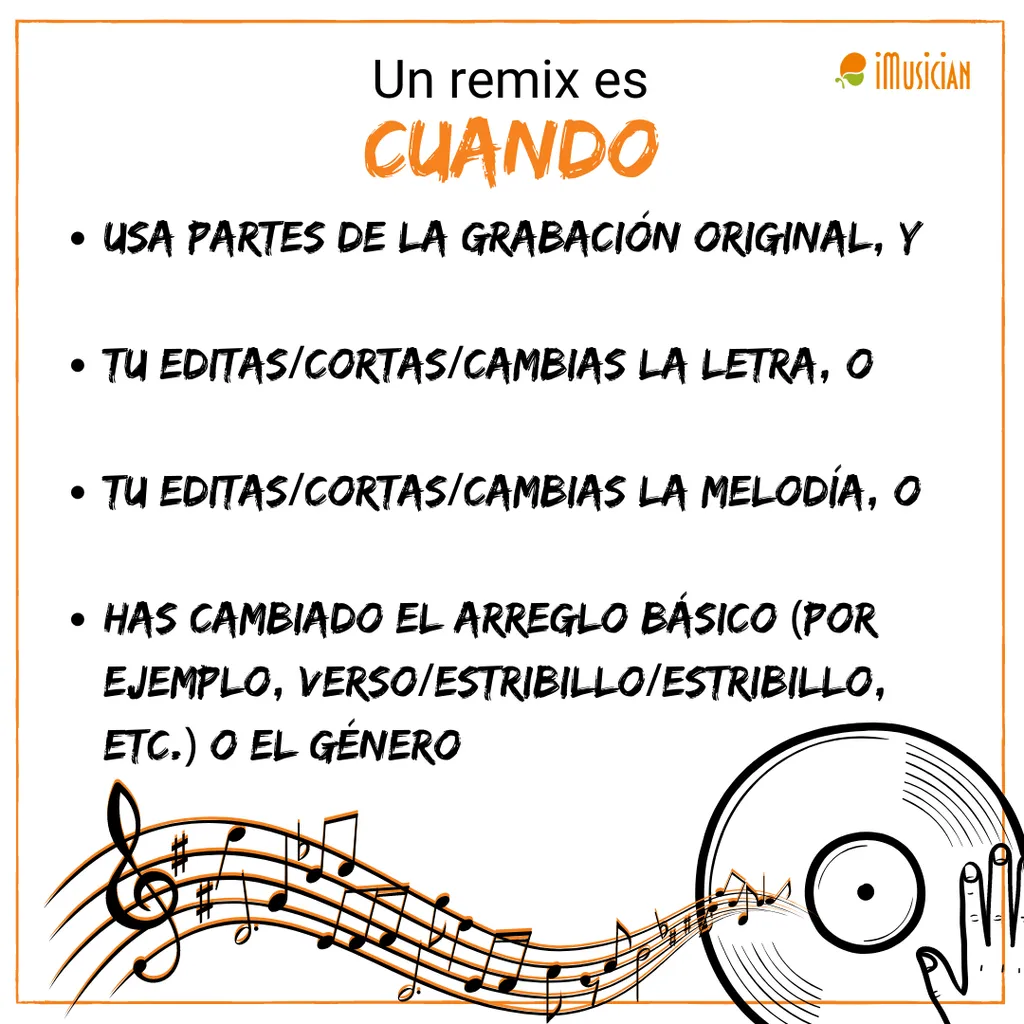 what is a remix spanish imusician