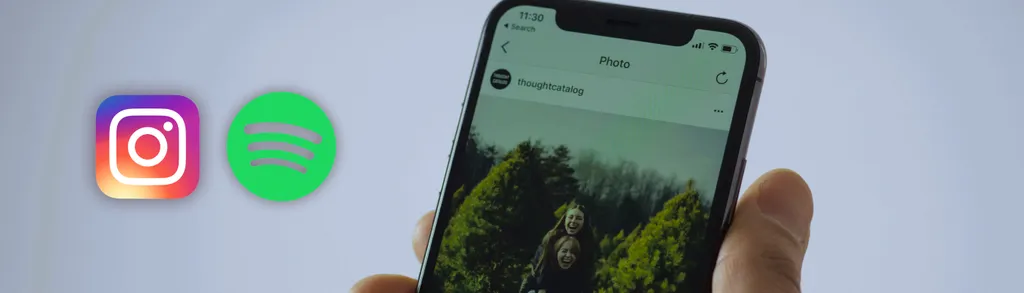 Instagram Now Lets Users Save Songs to Spotify