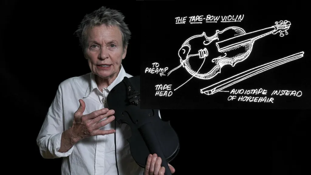 Laurie Anderson-the tape bow violin