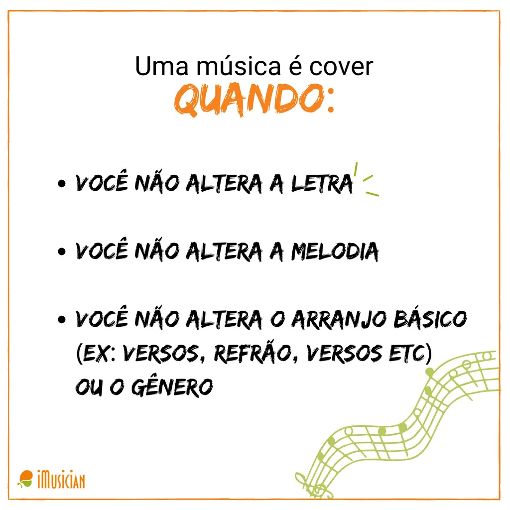 O QUE É MÚSICA COVER