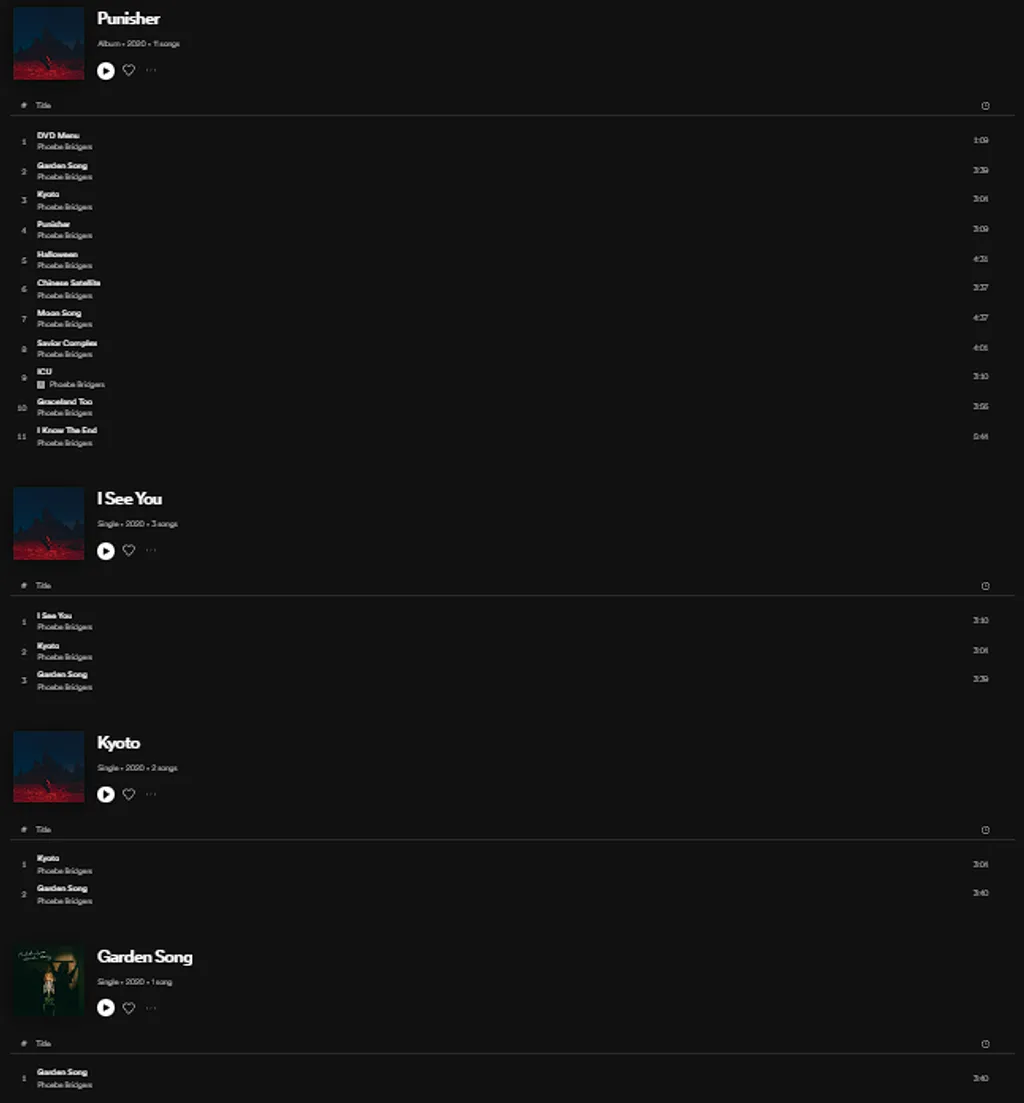 Phoebe Bridghers Waterfall Strategy