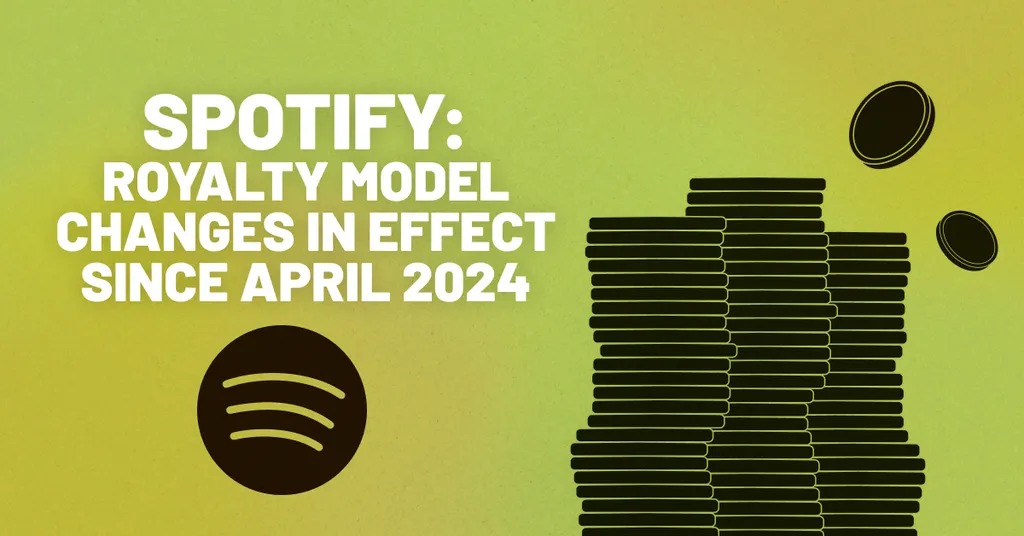 Spotify: Royalty Model Changes in Effect Since April 2024 - iMusician header