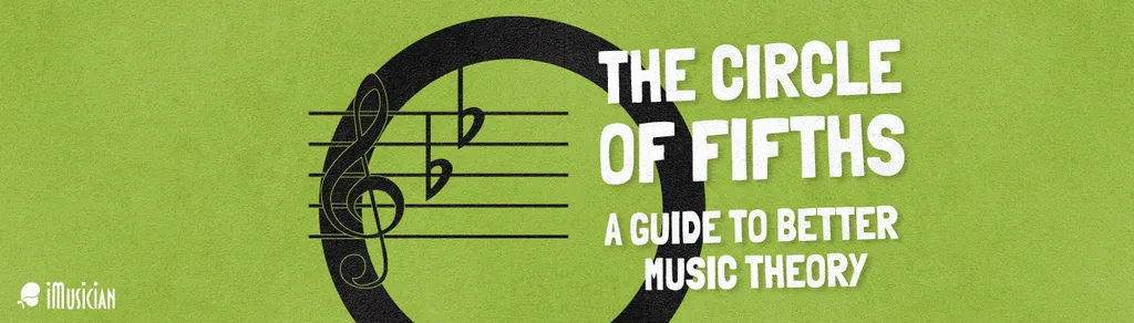 The Circleof Fifths iMusician logo on green background