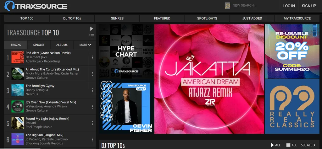 Traxsource-homepage-iMusician