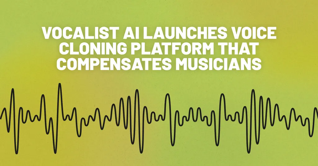 Vocalist AI Launches Royalty-Paying Voice Cloning Platform