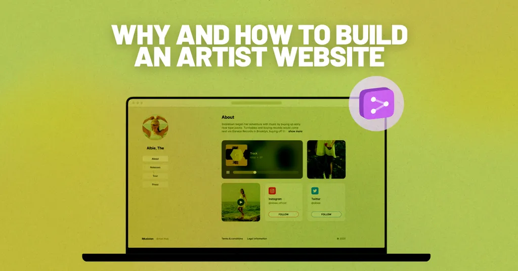 Why and how to build an artist website - iMusician