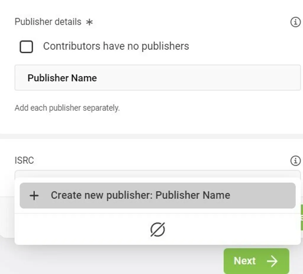 Add publisher imusician