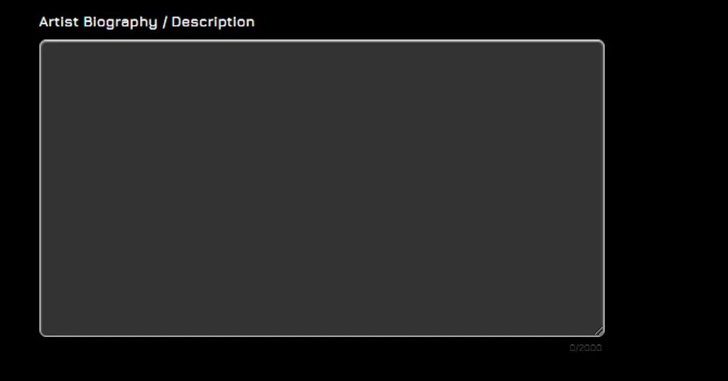 Artist biography beatport