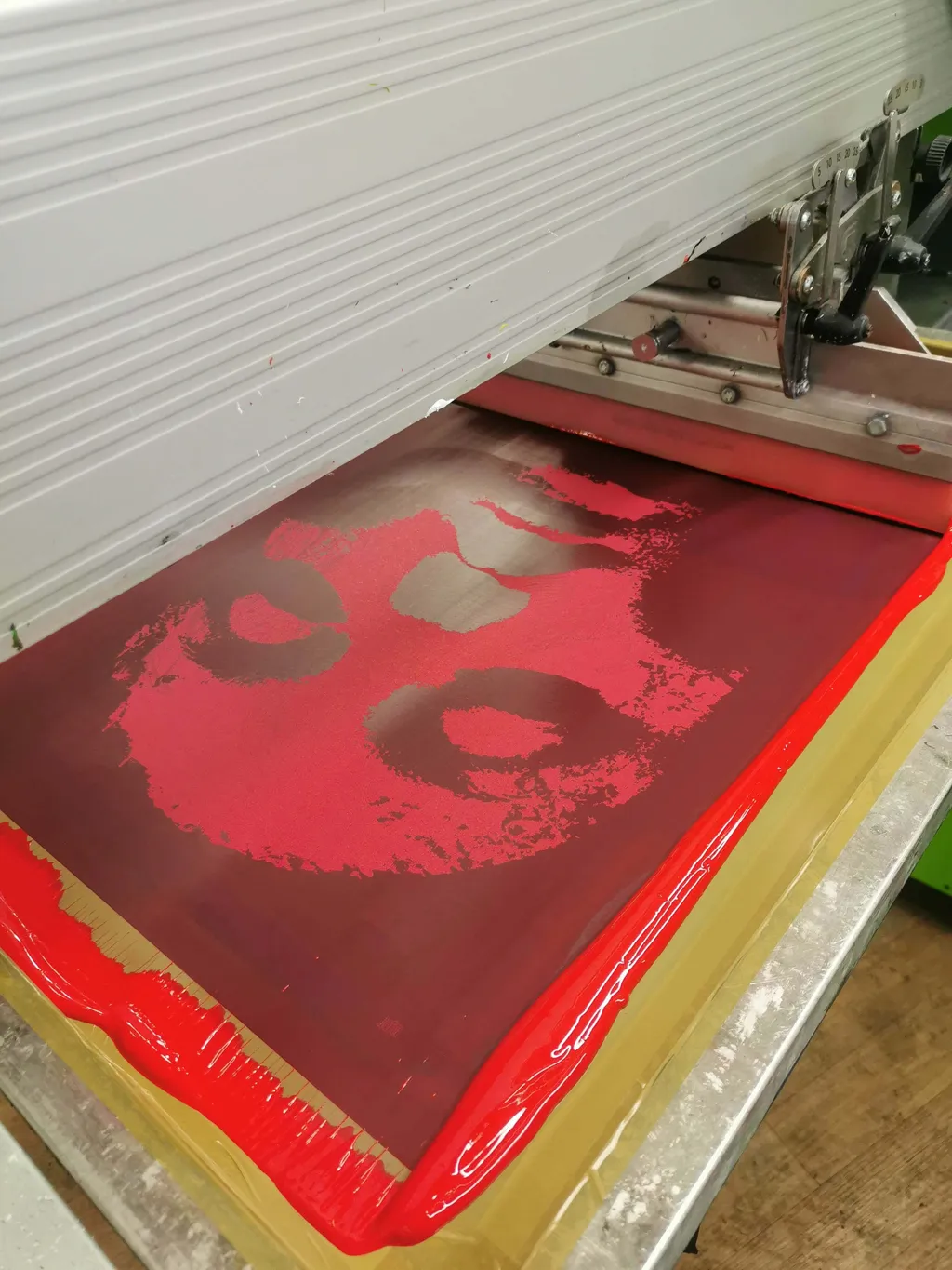 Cadre de sérigraphie Converge