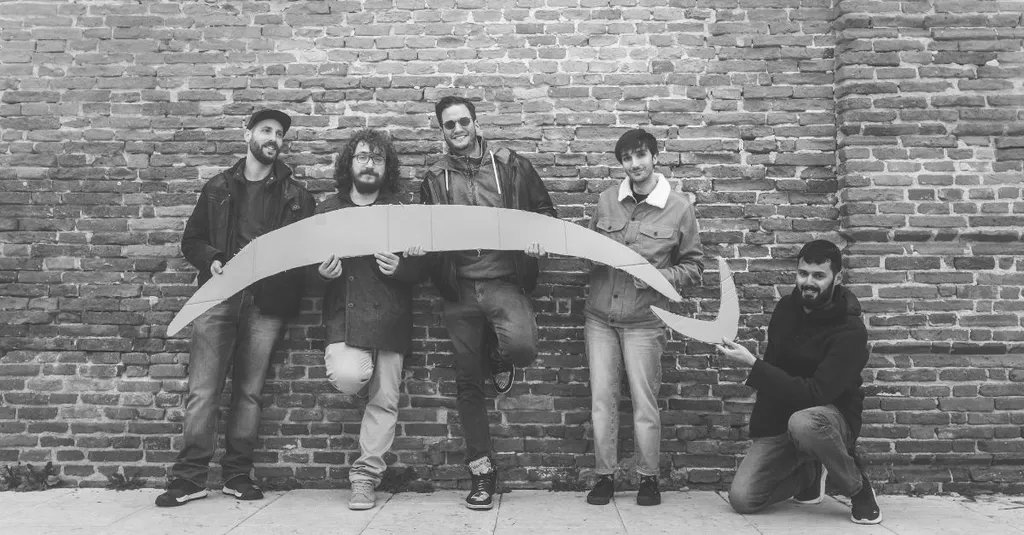 Da Quagga gruppo musicale ritratto bianco e nero