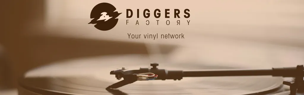 Vinyl With Diggers Factory Logo
