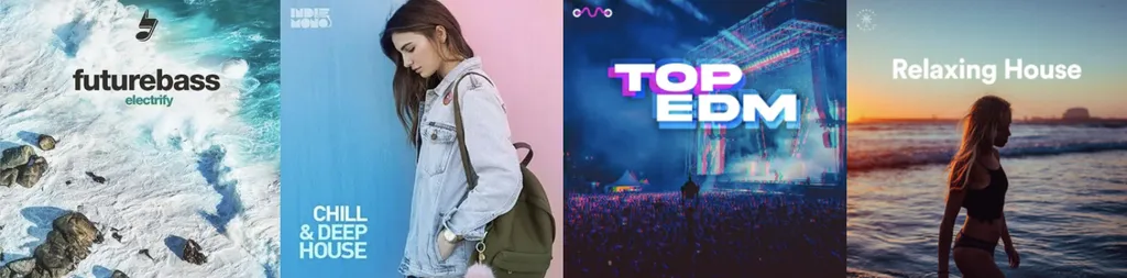 Curadores de playlists de Spotify EDM y LoFi Beats