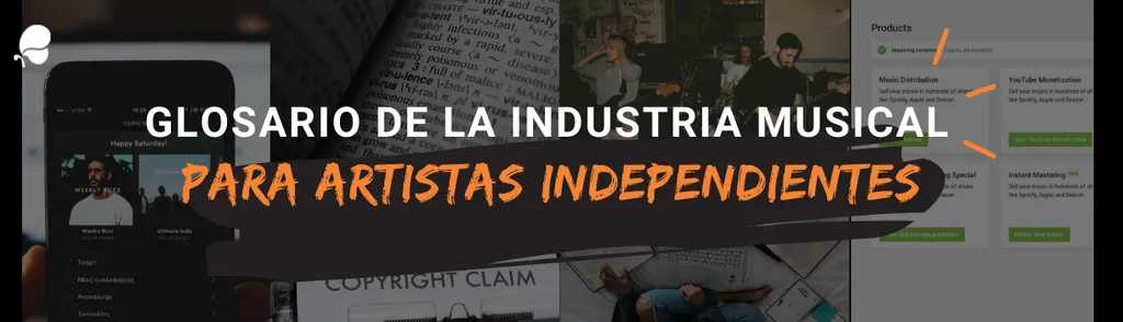 Glosario de términos de la industra musical