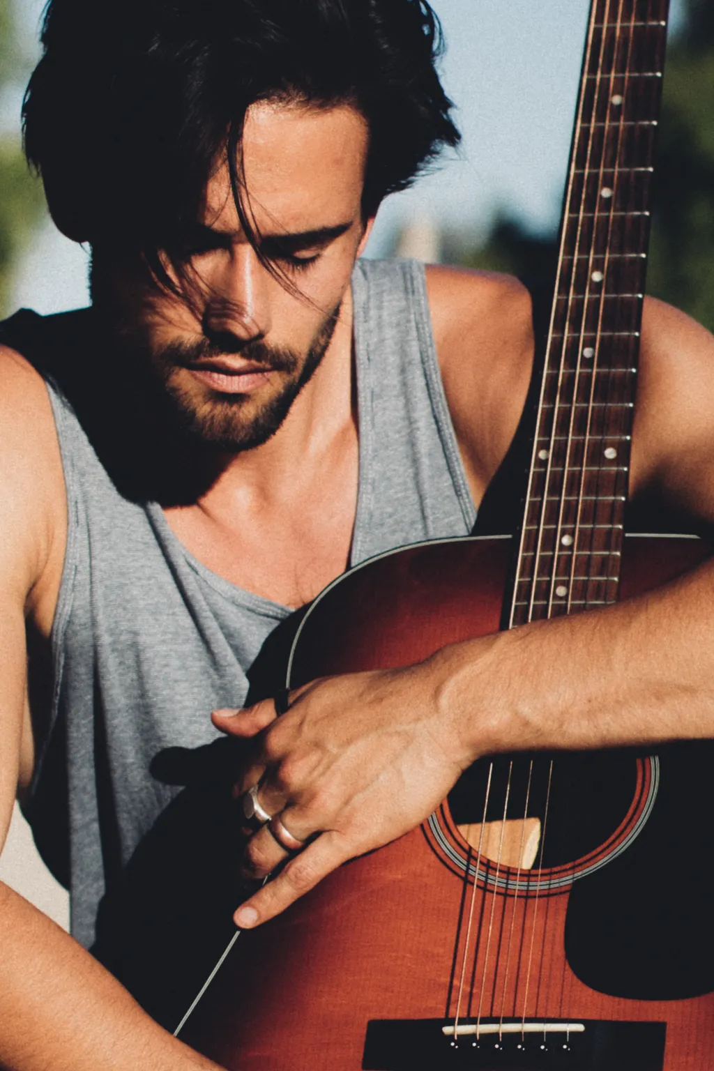 Golan Yosef with Guitar