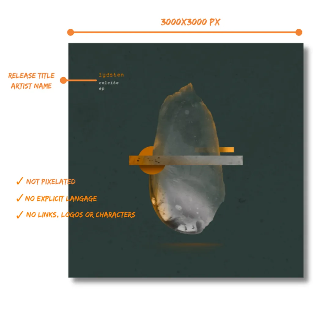 Album Cover Anforderung