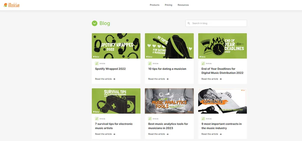 iMusician-Music Blog