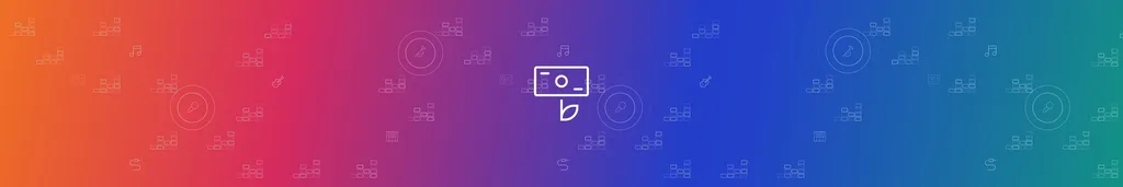 Farbiger Hintergrund mit Geld