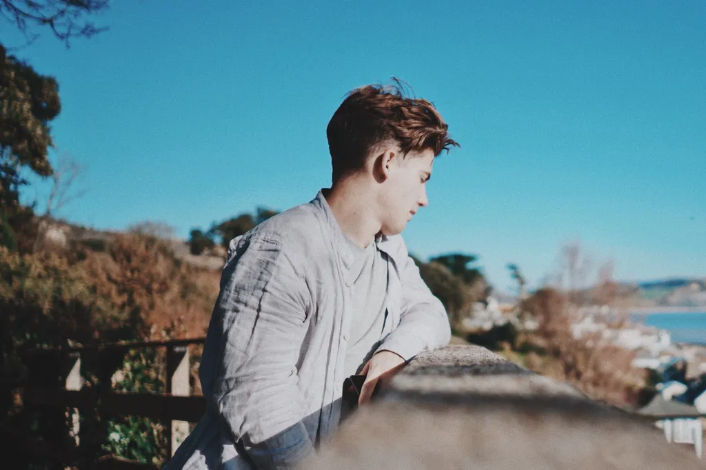 Newmaj Press Photo on Balcony