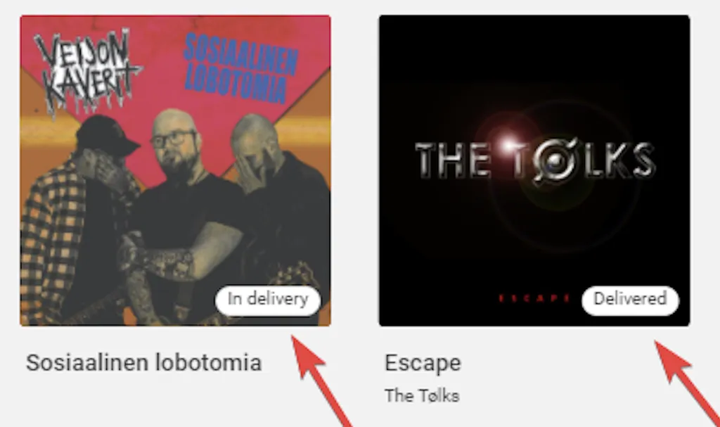 iMusician Release Dashboard