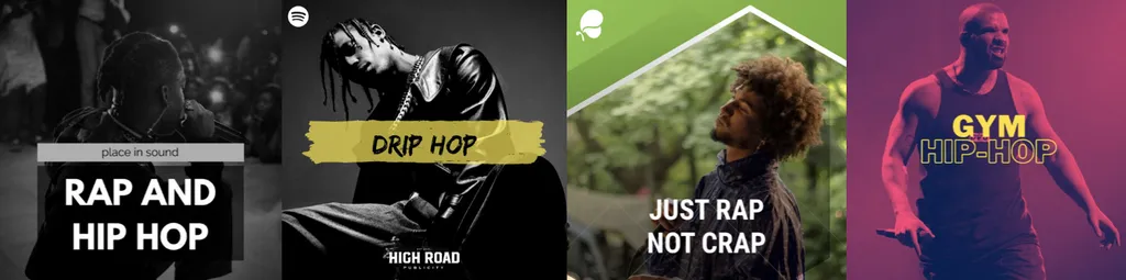 Independent Hip-Hop and Rap Spotify Playlist Curators