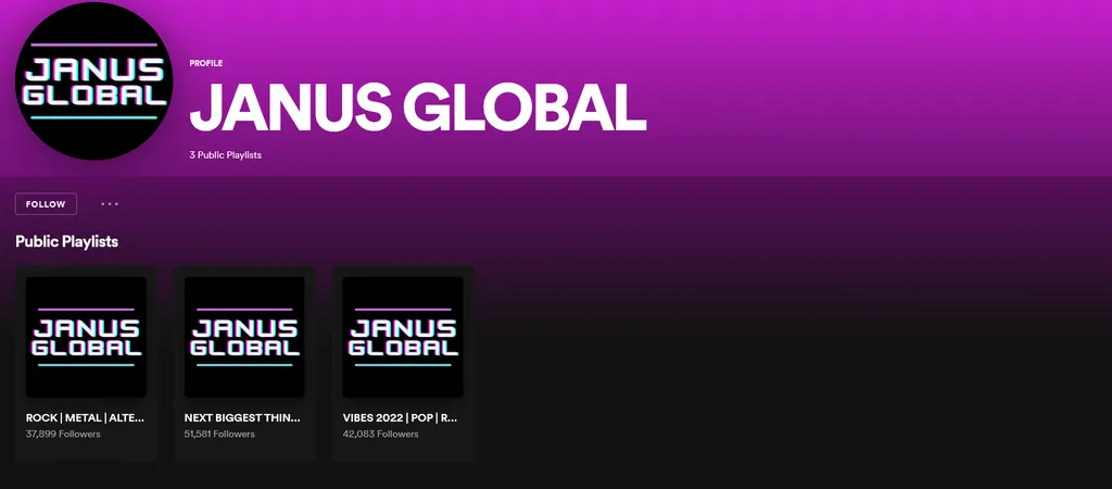 Janus global fake playlist