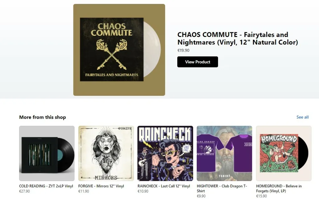 Krod records facebook shop