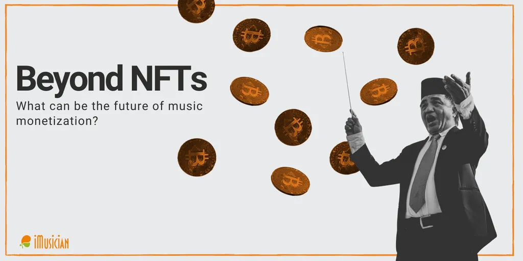 Maestro with bitcoins collage