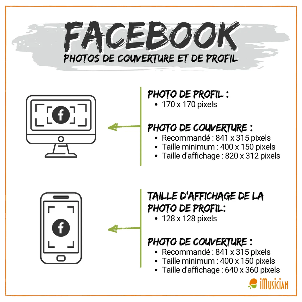 Photo profil couverture facebook