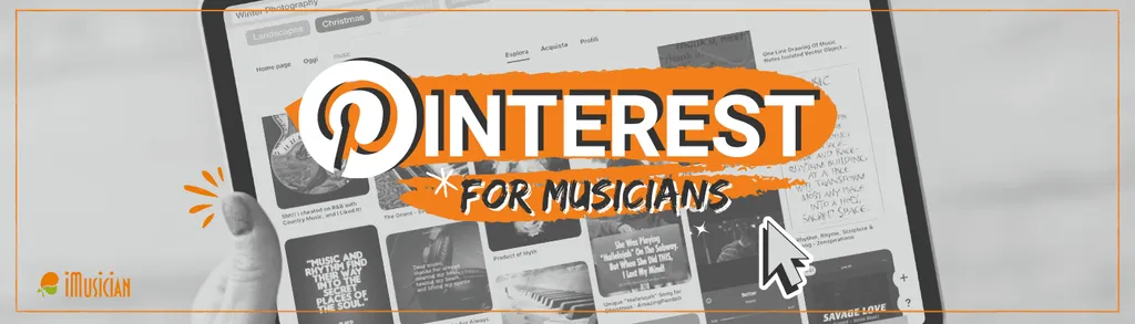 Pinterest for musicians imusician