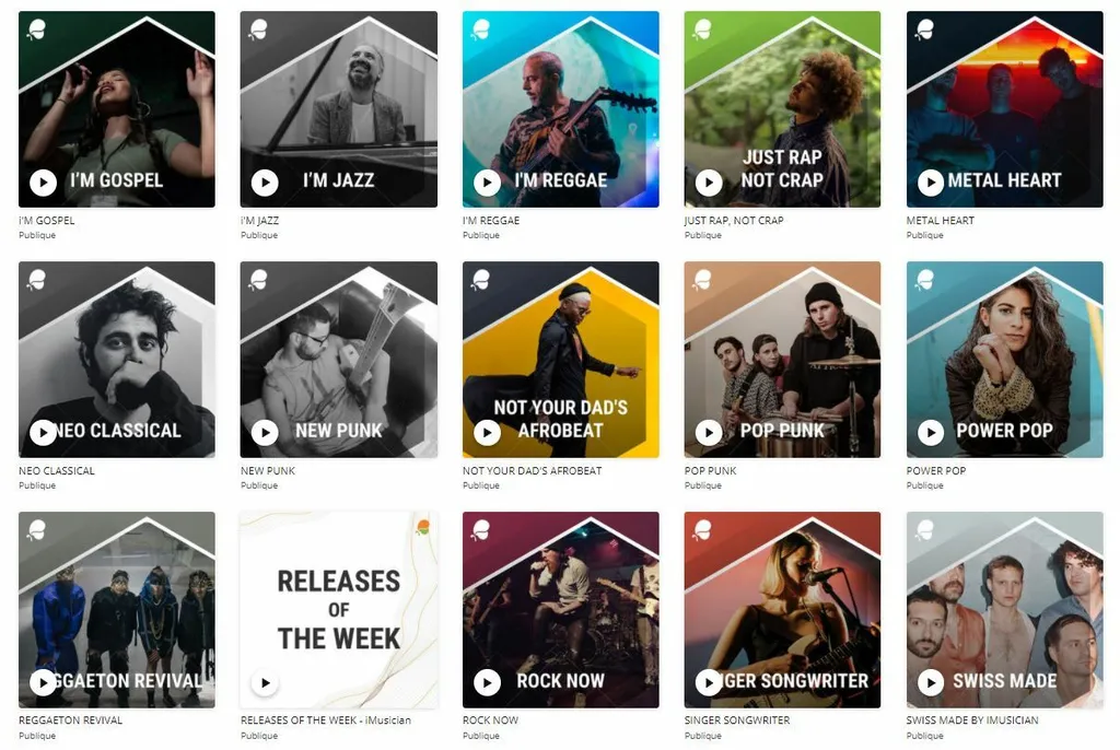 fotos de playlists deezer