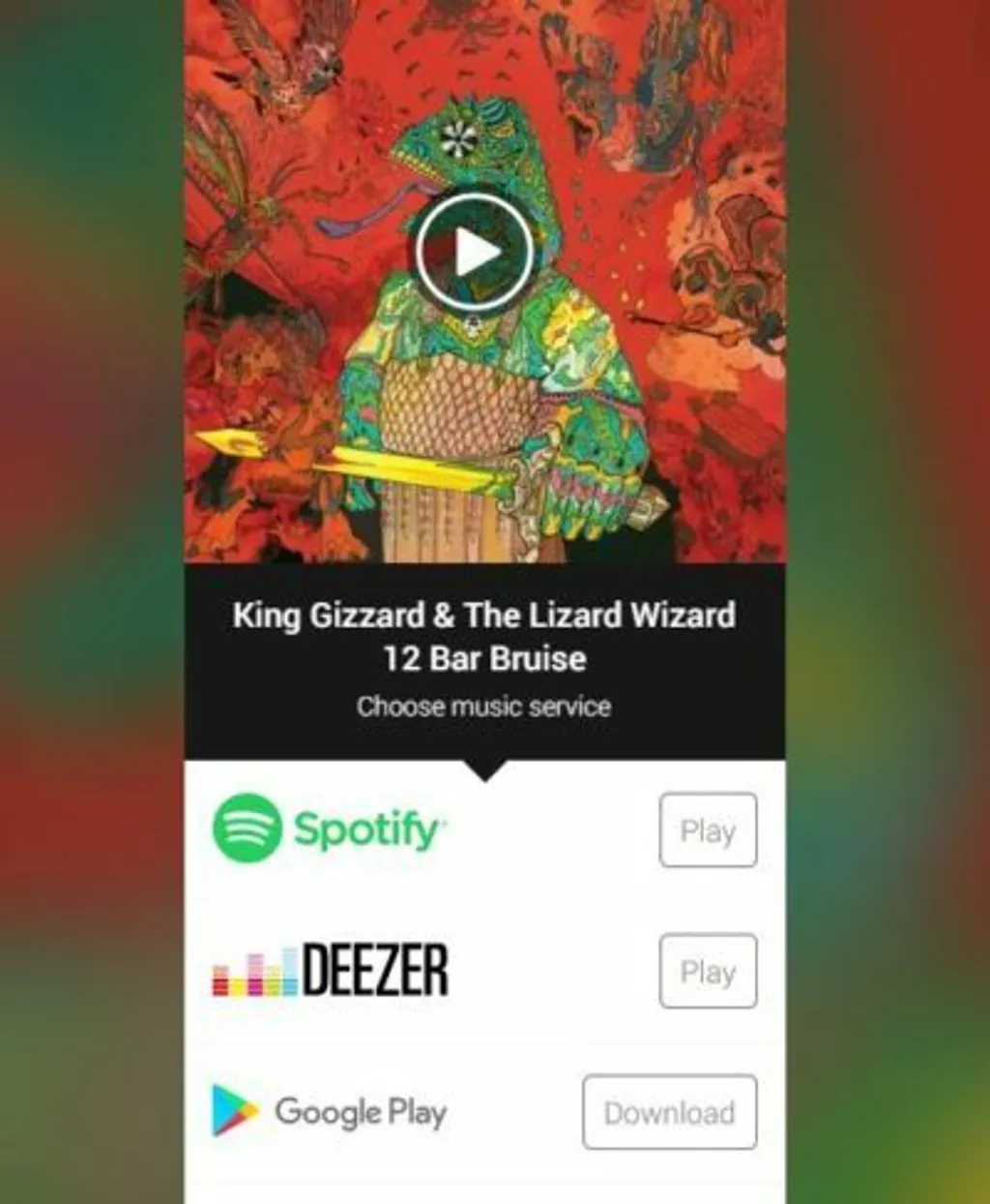 Screenshot LinkFire King Gizzard