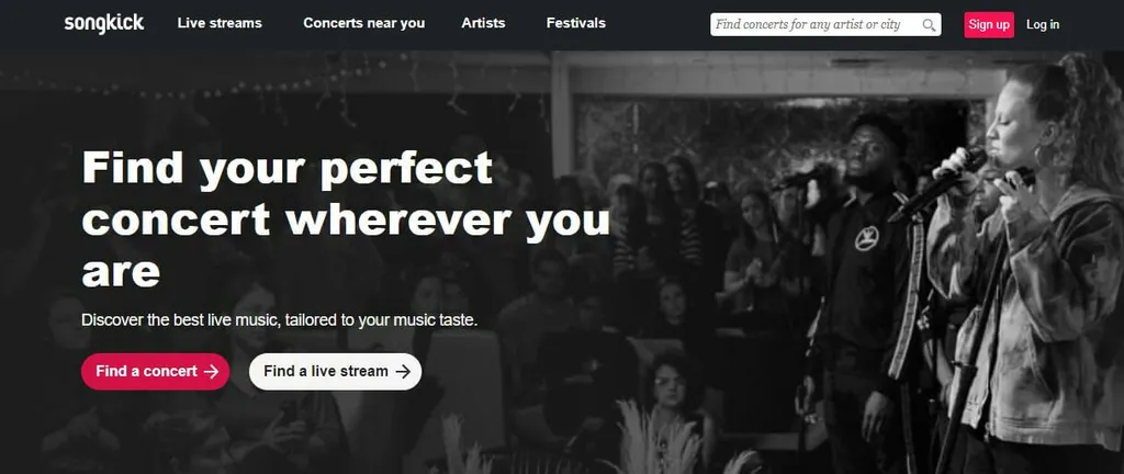 Songkick app promote your music