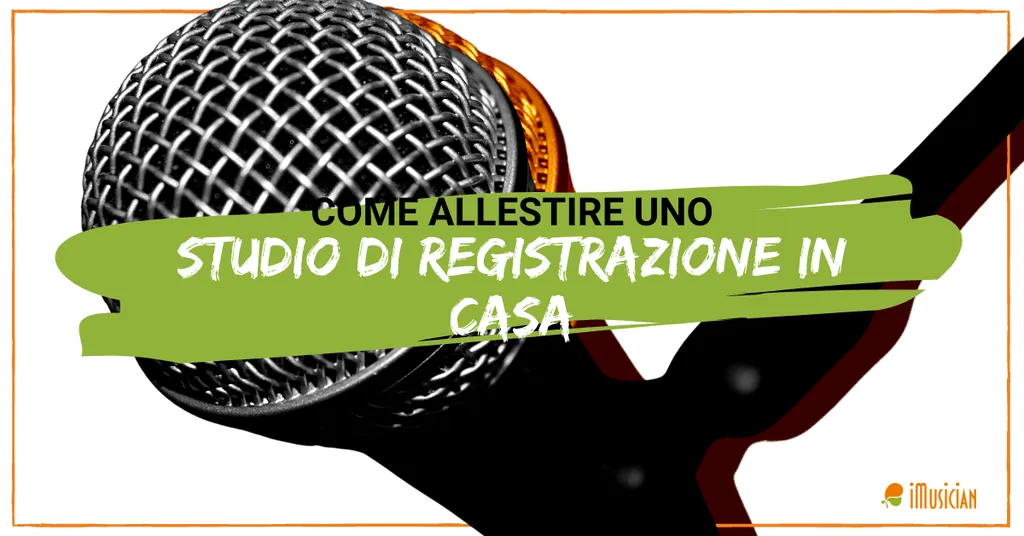 Studio di registrazione in casa