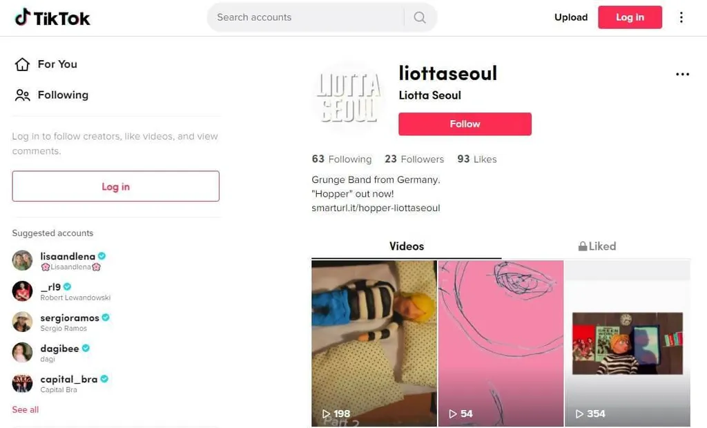 Tiktok app promote your music