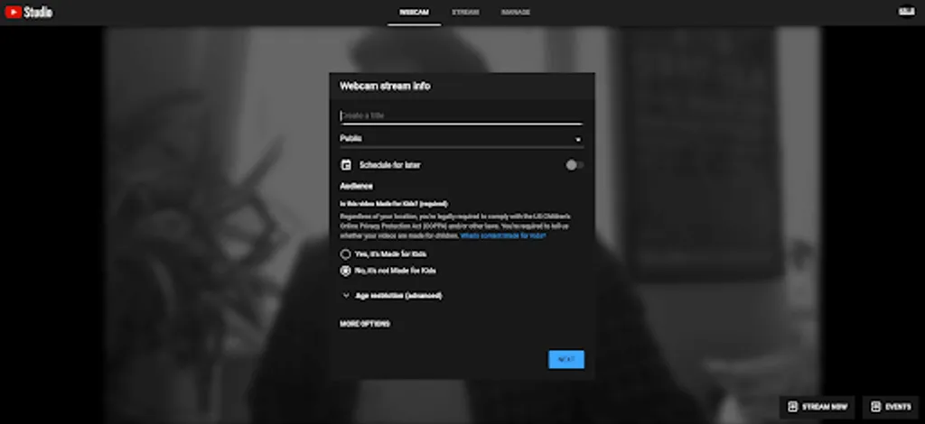 Livestream YouTube Live 2