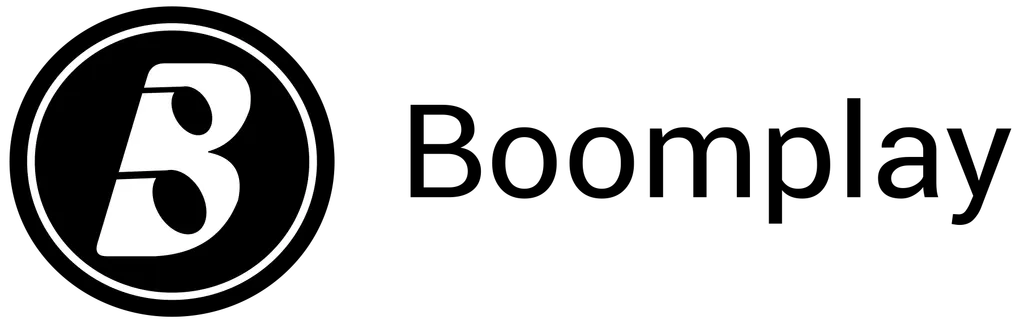 Boomplay Black Horizontal logo